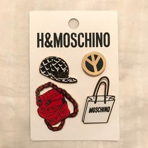 H&M X MOSCHINO Fashion Pins